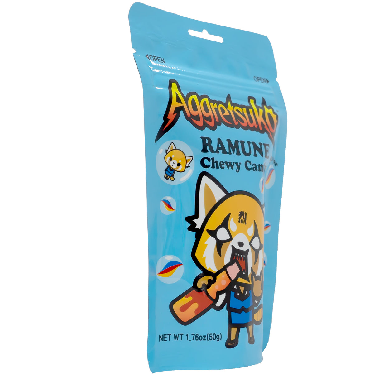 Aggretsuko Ramune Chewy Candy 50g