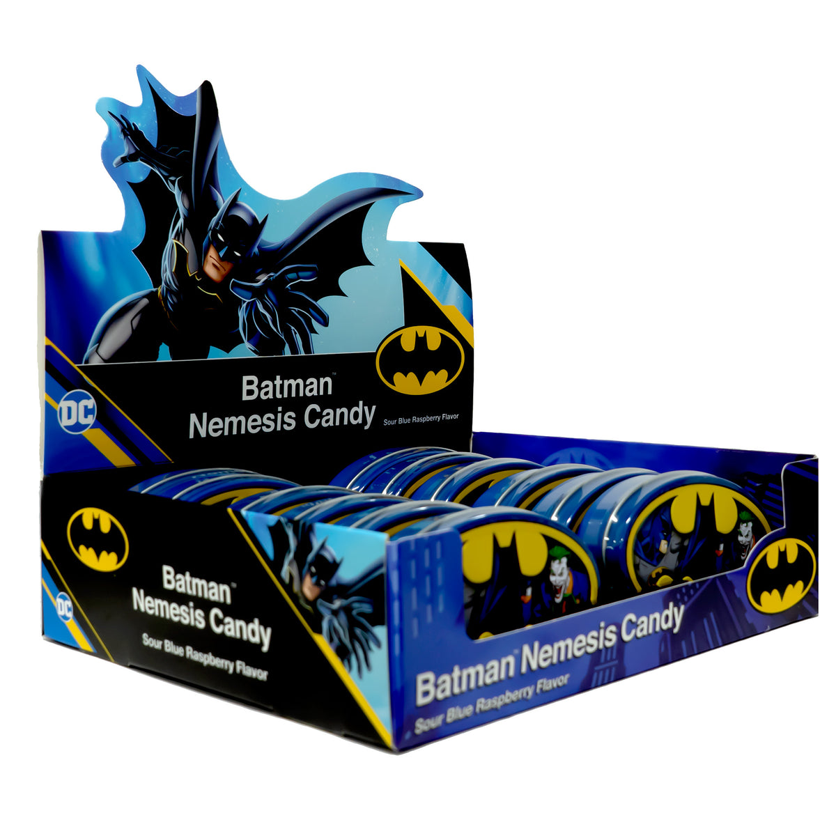 Batman Nemesis Candy Sour Blue Raspberry Flavor 34g