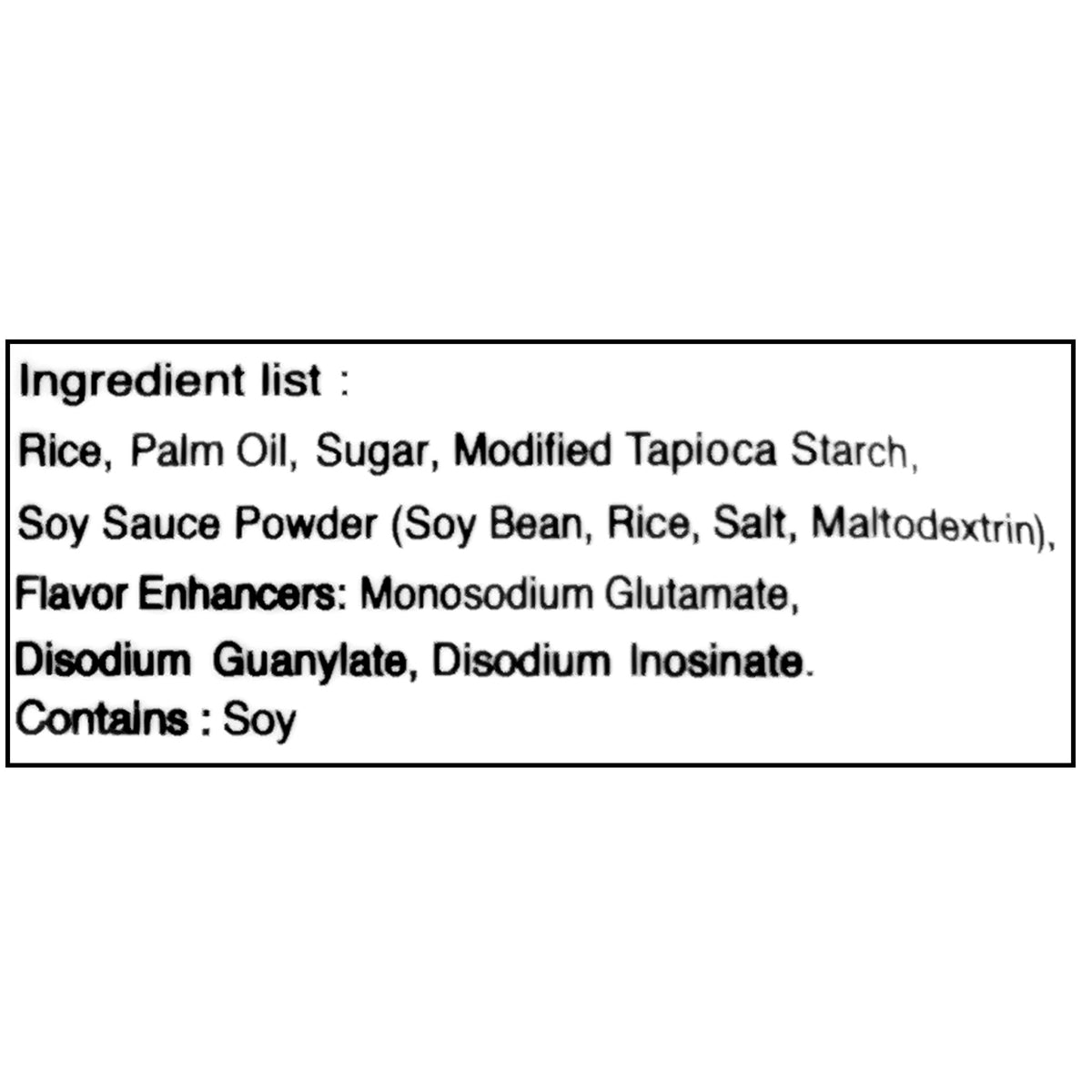Bin Bin Rice Cracker - Gluten Free