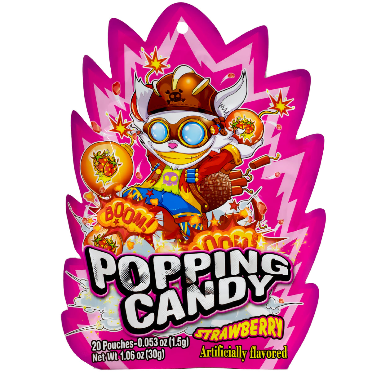 Popping Candy Strawberry Flavor 30g