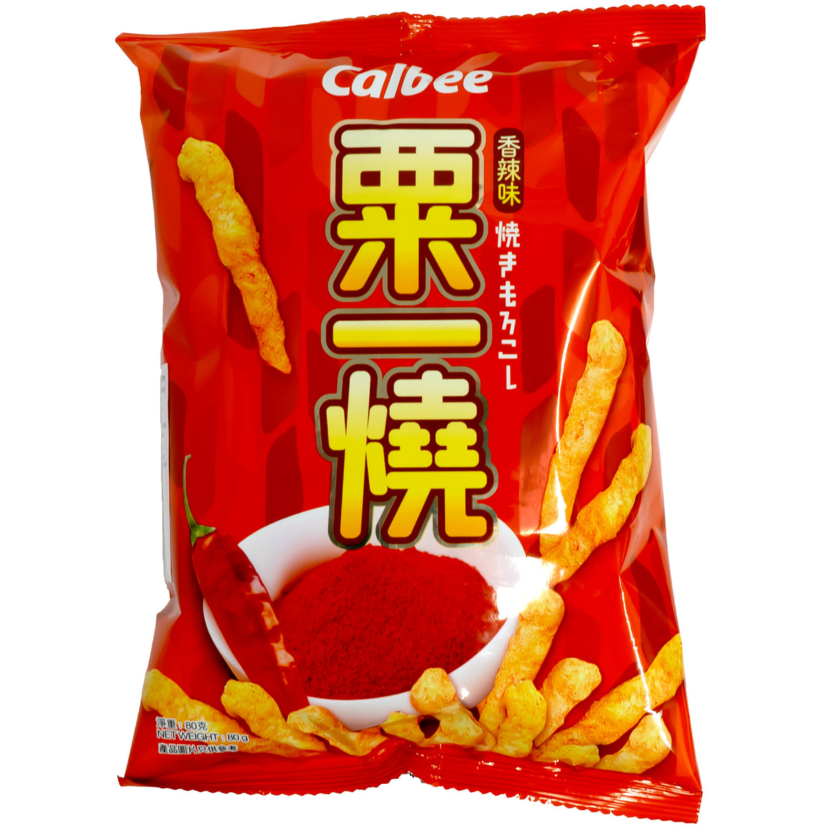 Calbee Grill A Corn Hot Flavored 80g (Expiration June 5th, 2025)