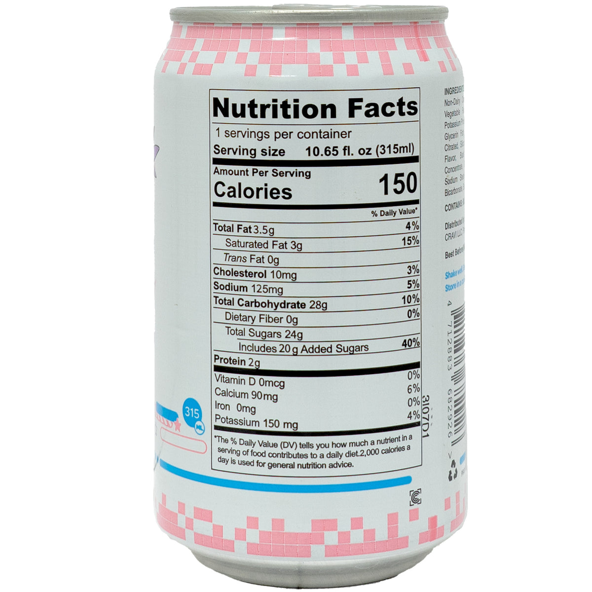 Cravi Digimon Strawberry Milk Tea 315ml