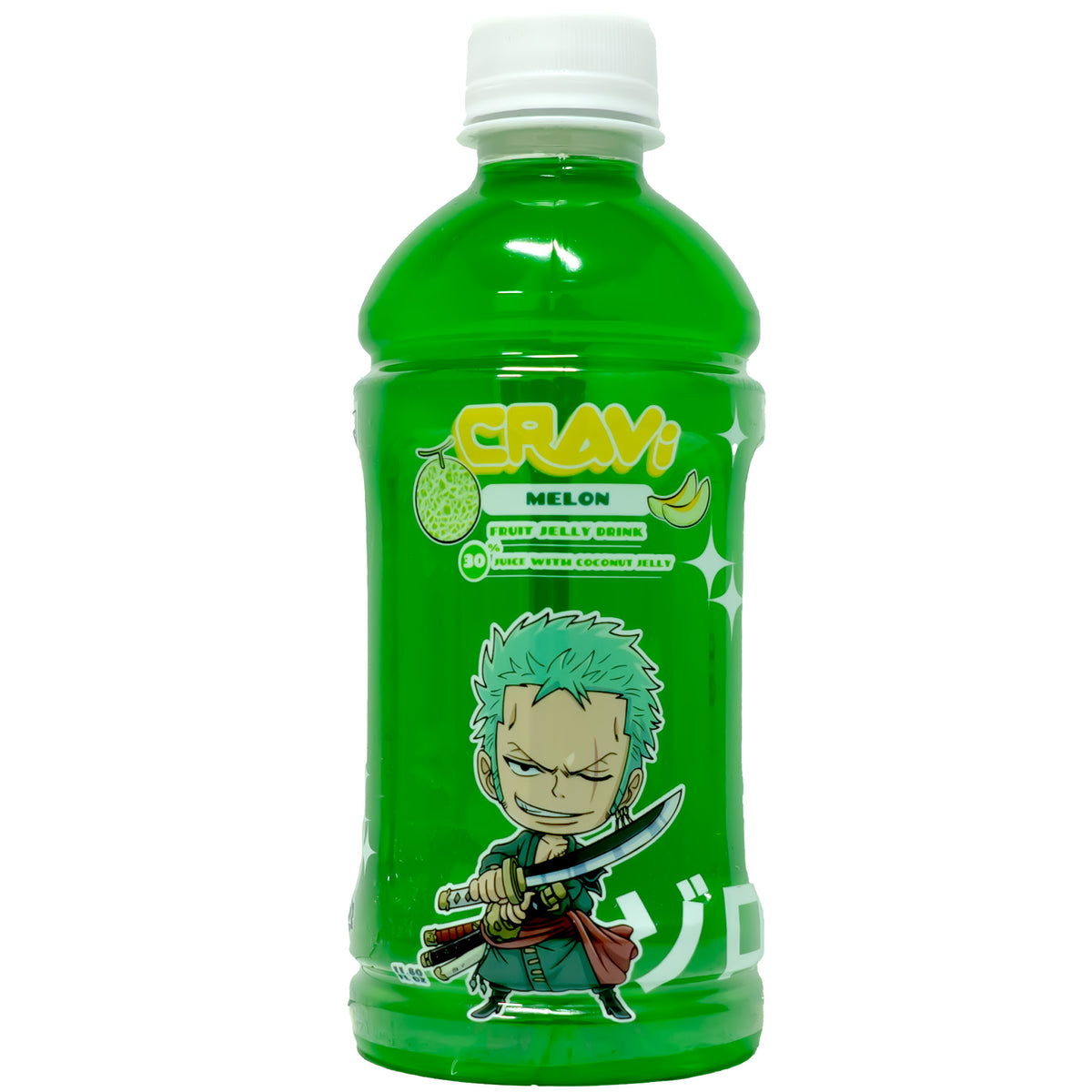 Cravi One Piece Melon Jelly Fruit Drink 330ml