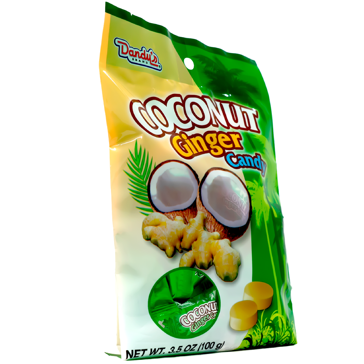 Dandy&#39;s Coconut Ginger Candy 100g