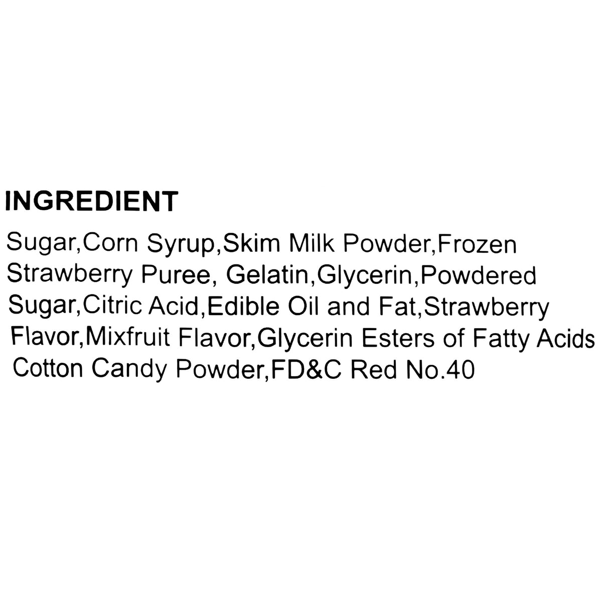 Hello Kitty Chewy Candy Strawberry Flavor 50g