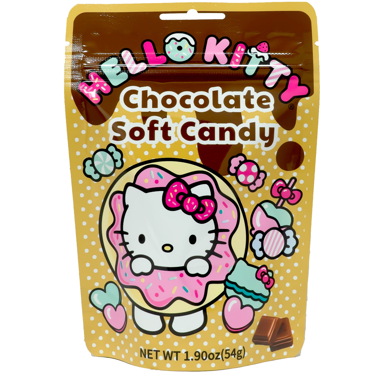 Hello Kitty Soft Candy Chocolate Flavor 54g