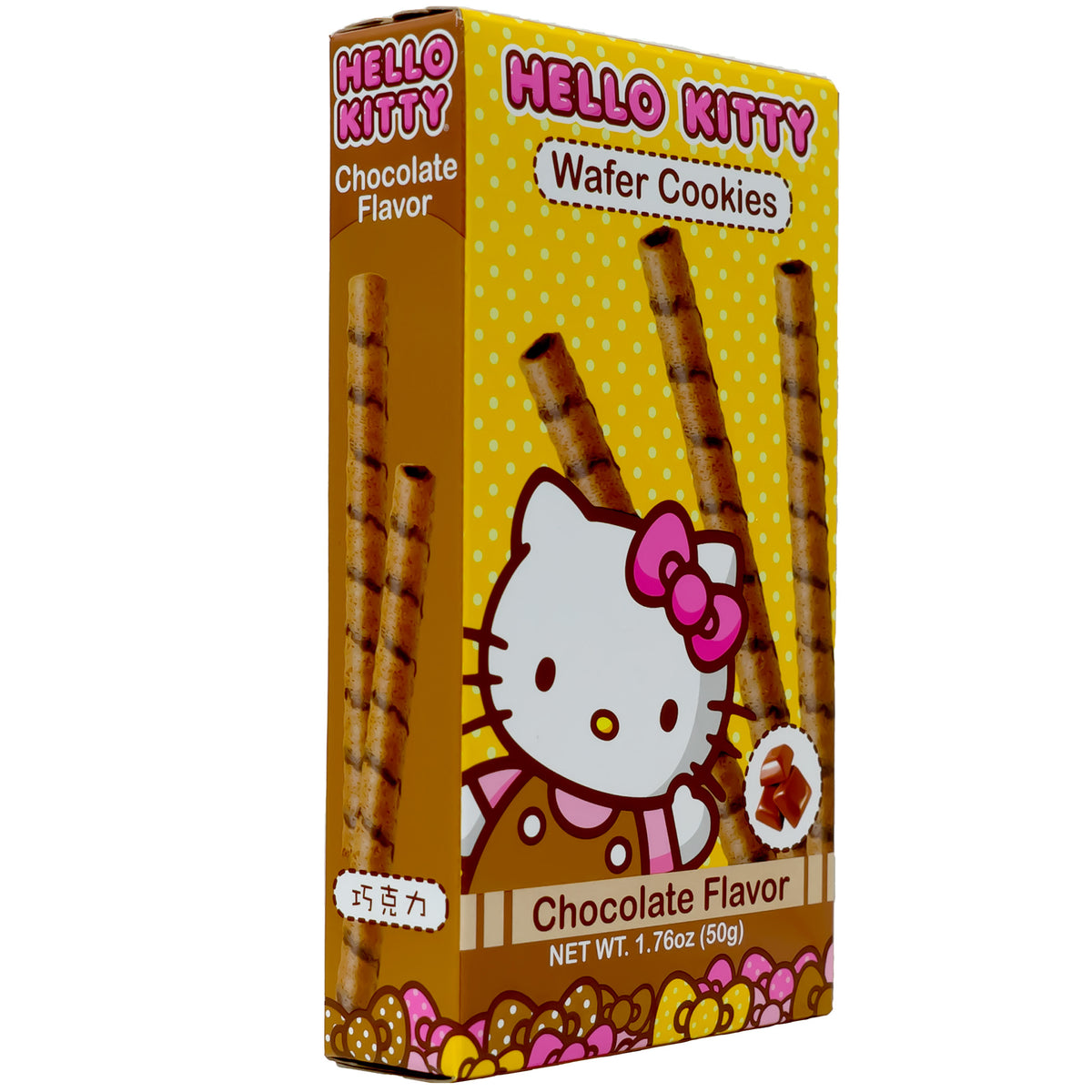 Hello Kitty Wafer Cookies Chocolate Flavor 50g