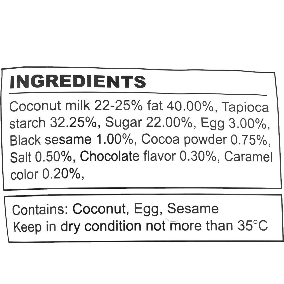 Hello Kitty Coconut Wafer Chocolate Flavor 100g