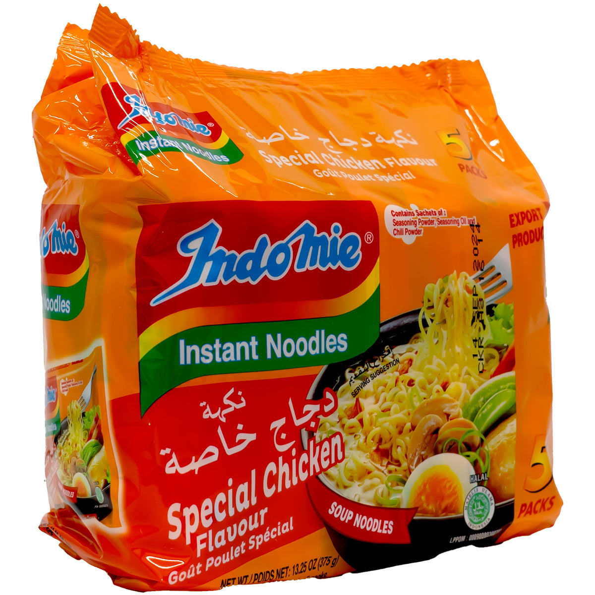 Indomie Instant Noodle Soup Special Chicken Flavor 75g*5