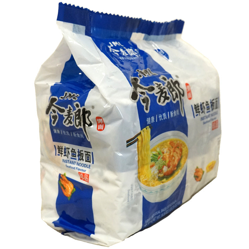 Jinmailang Instant Noodle Seafood Flavor 104g - 5 Bags