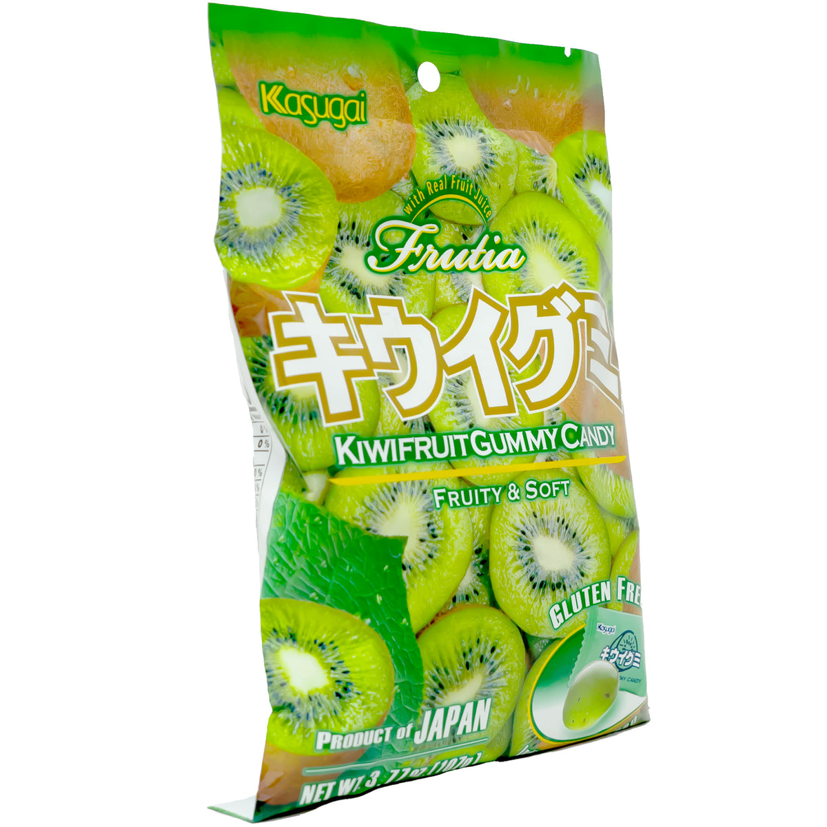 Kasugai Kiwifruit Gummy Candy 107g