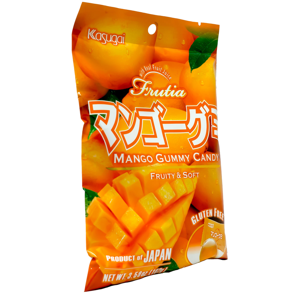 Kasugai Mango Gummy Candy 107g