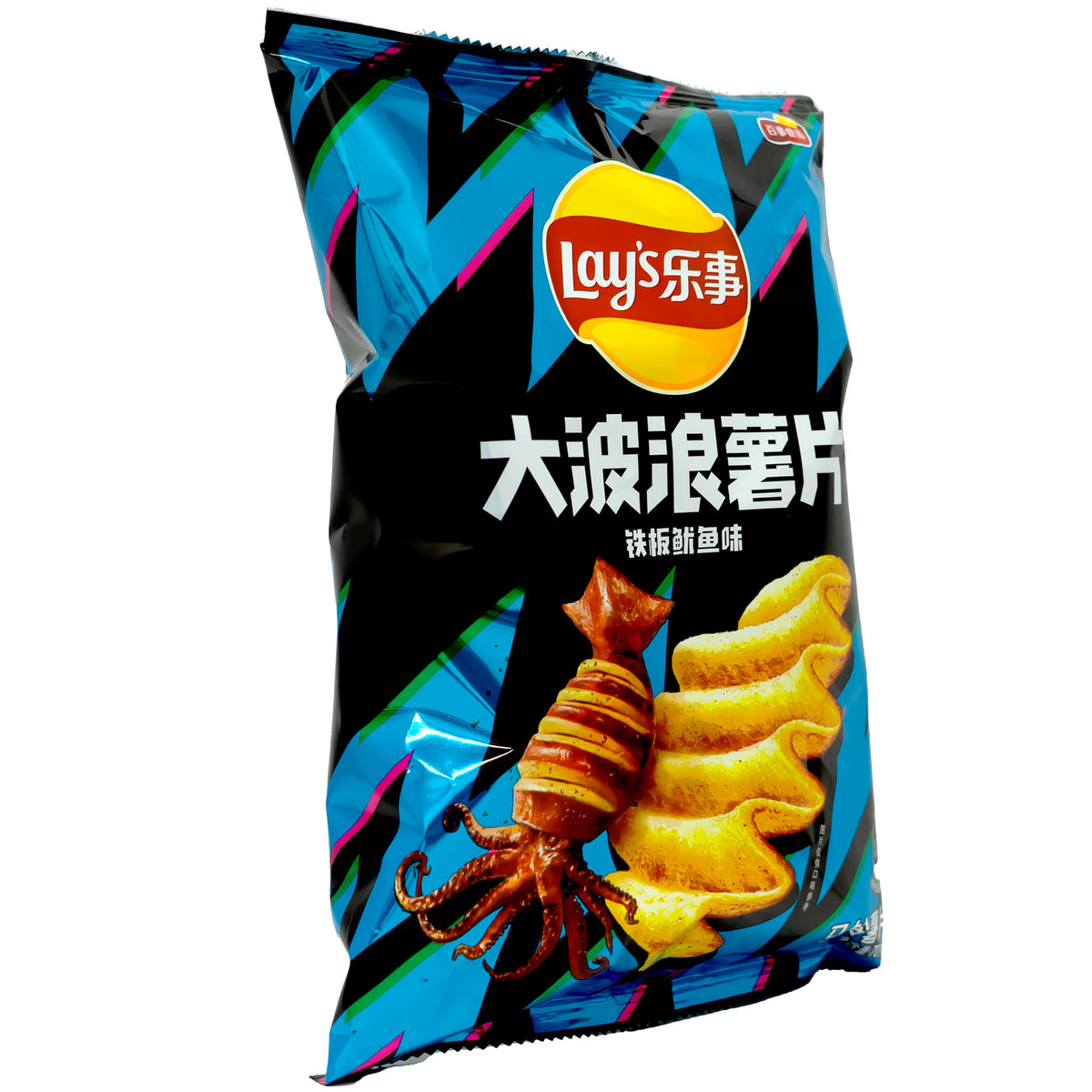 Lay&#39;s Potato Chips Grilled Squid Flavor 70g