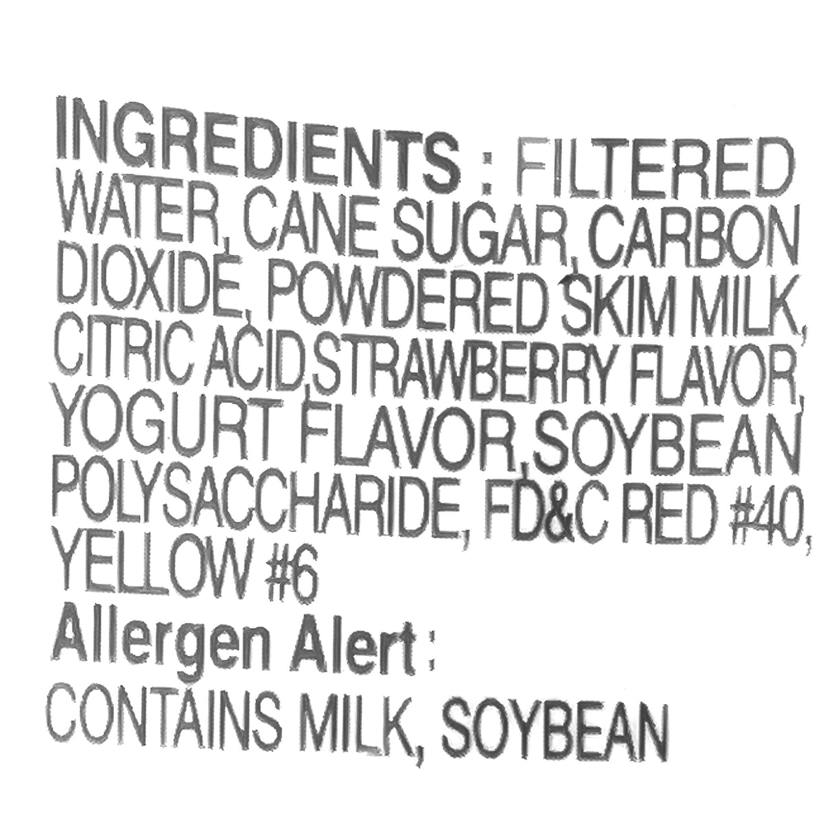 Lotte Milkis Carbonated Drink Strawberry Flavor 250ml - 6 Cans