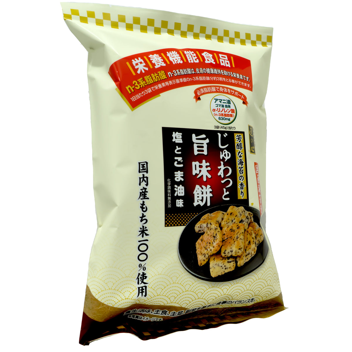 Maruhiko Seaweed Cracker Salt and Sesame Oil Flavor 90g