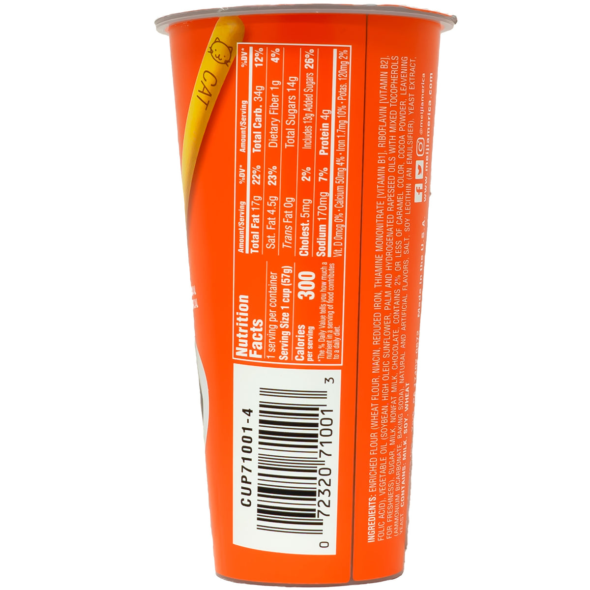 Meiji Yanyan Crispy Cracker Stick with Dip Smooth Chocolate Cream 57g