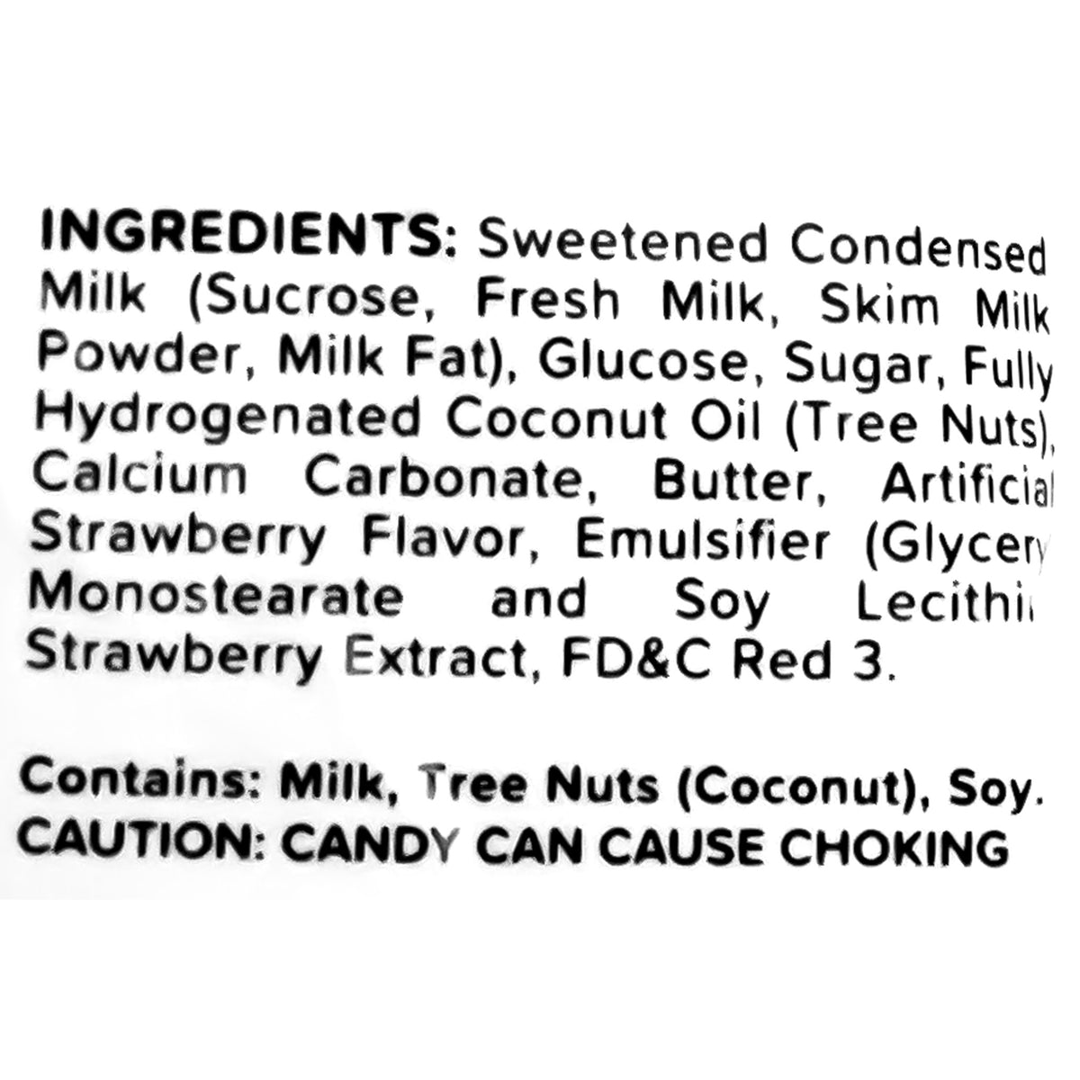 Milkita Strawberry Shake Candy 120g