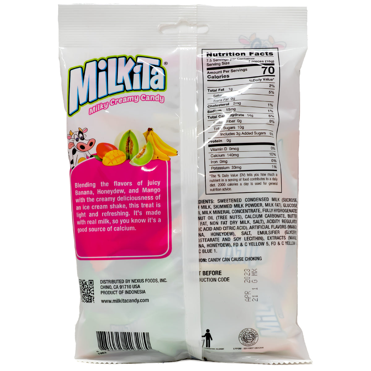 Milkita Tropical Shake Candy 120g