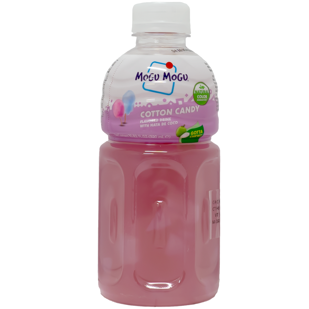 Mogu Cotton Candy Flavored Drink with Coconut Jelly 320ml
