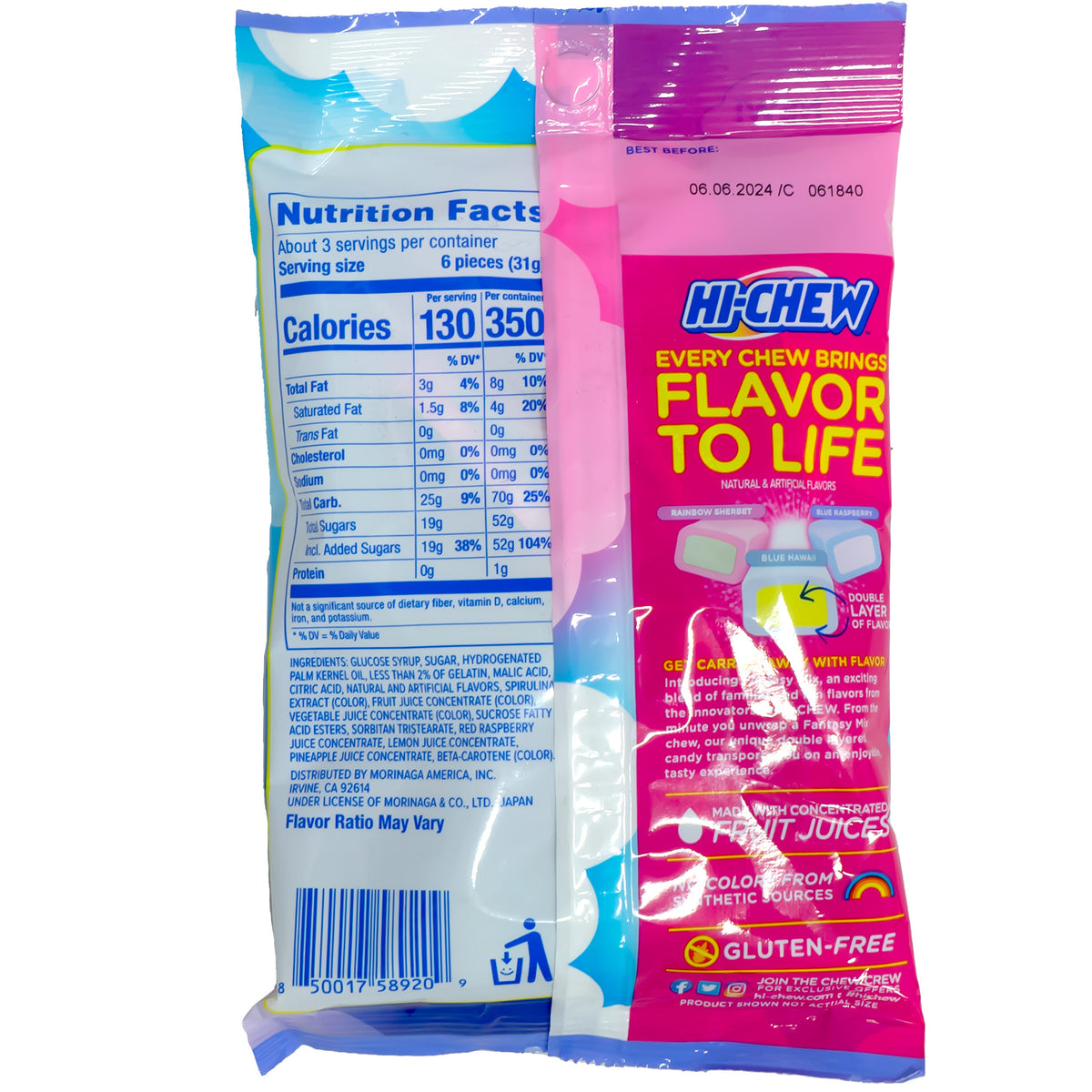 Morinaga Hi-Chew Fantasy Mix Soft Candy 85g