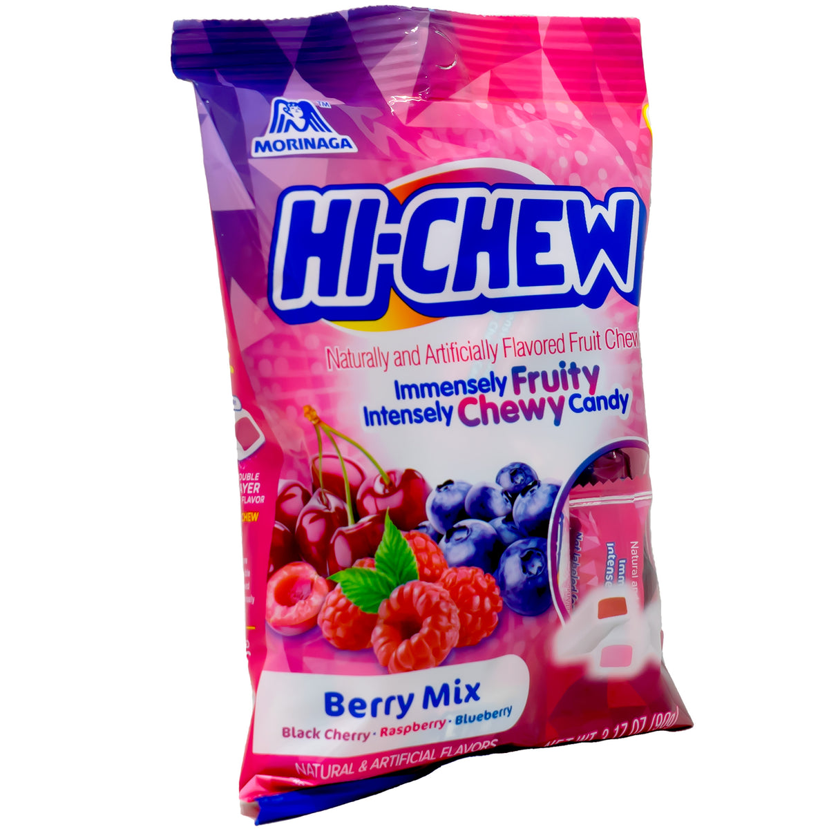 Morinaga Hi-Chew Fruity Candy Berry Mix Flavor 90g