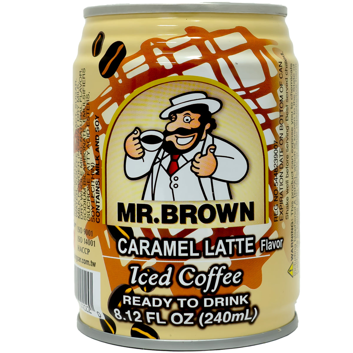 Mr. Brown Iced Coffee Caramel Latte Flavor 240ml