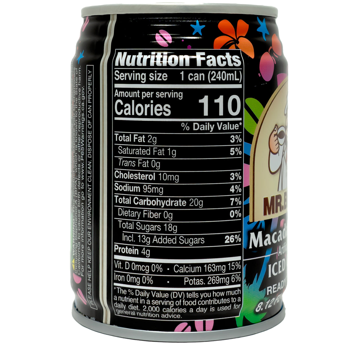 Mr. Brown Macadamia Nut Iced Coffee 240ml