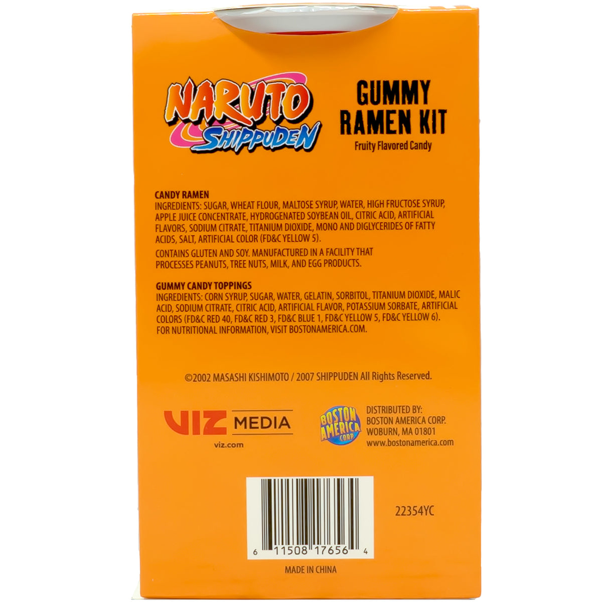 Naruto Shippuden Gummy Ramen DIY Kit 60g