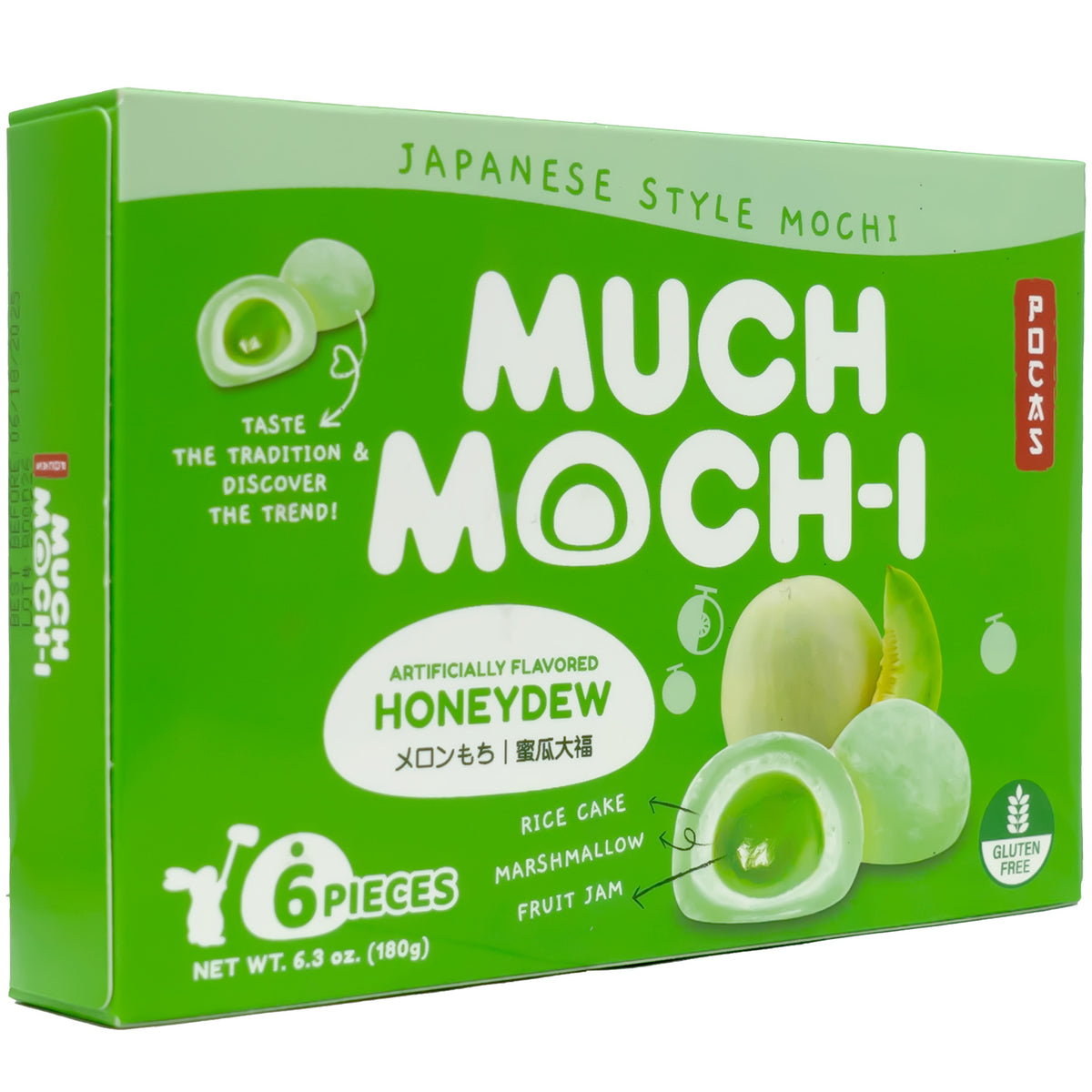 Pocas Much Mochi Honeydew Flavor 180g