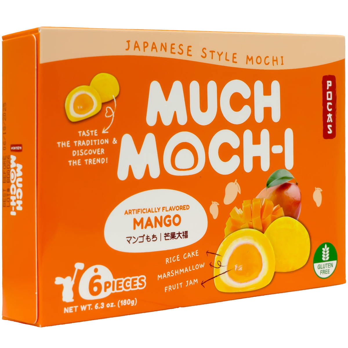 Pocas Much Mochi Mango Flavor 180g