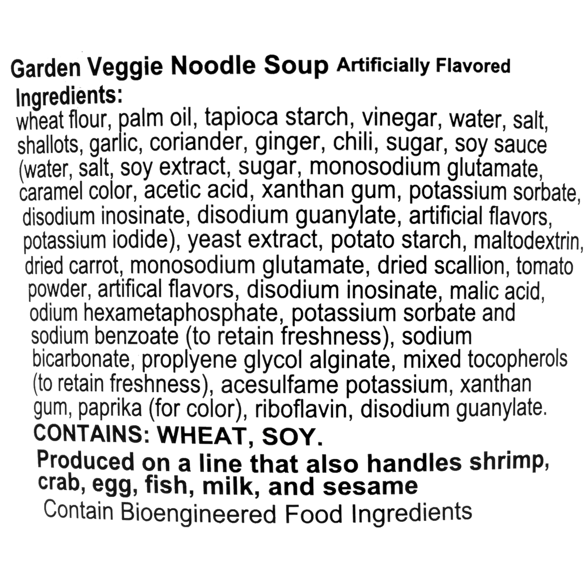 Prince Katsu Hello Kitty Garden Veggie Noodle Soup 63g
