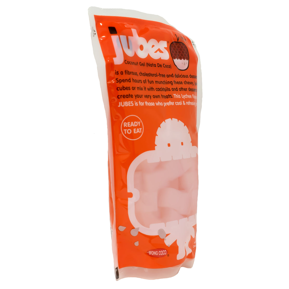 Wong Coco Jubes Nata De Coco Lychee Flavor 360g