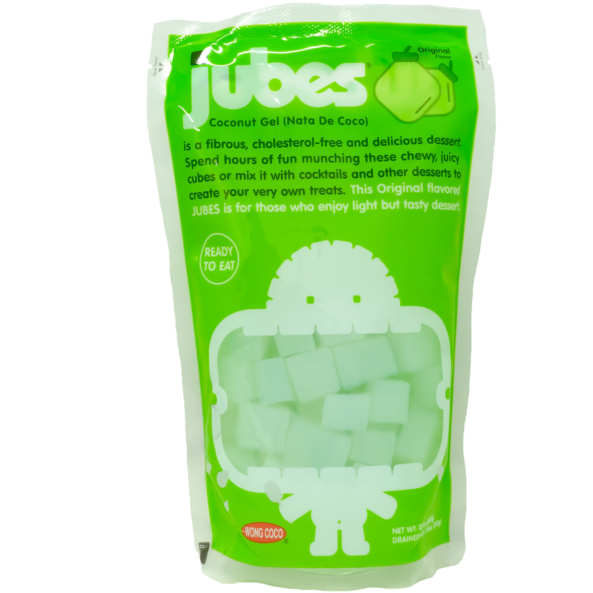 Wong Coco Jubes Nata De Coco Original Flavor 360g