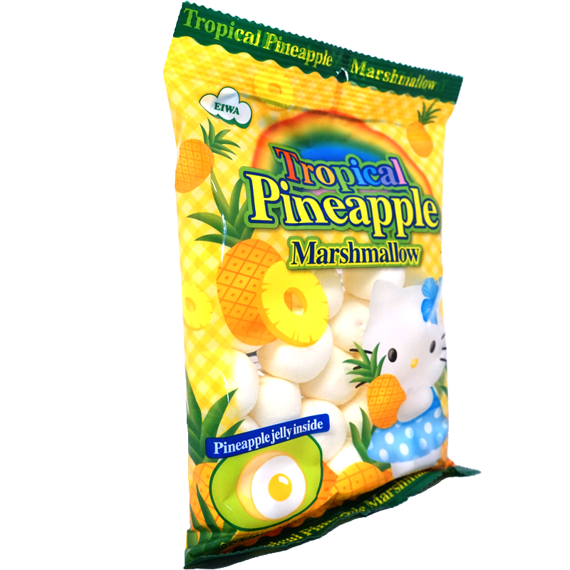 Hello Kitty Marshmallow Pineapple Flavor 90g