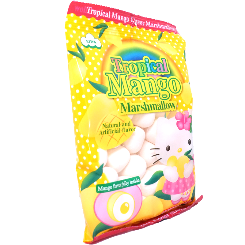 Hello Kitty Marshmallow Tropical Mango Flavor 90g