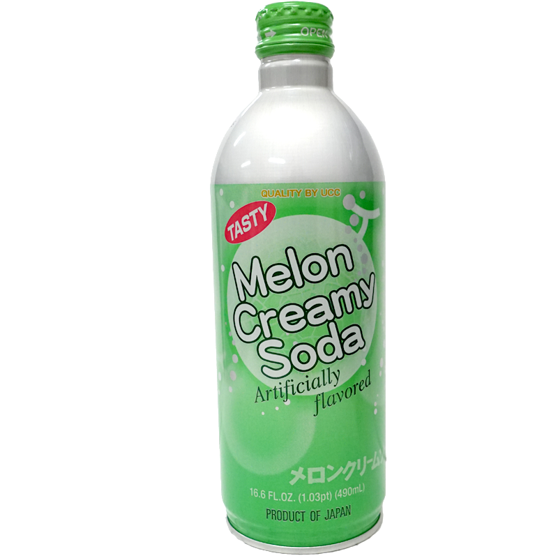 UCC Melon Creamy Soda 490ml