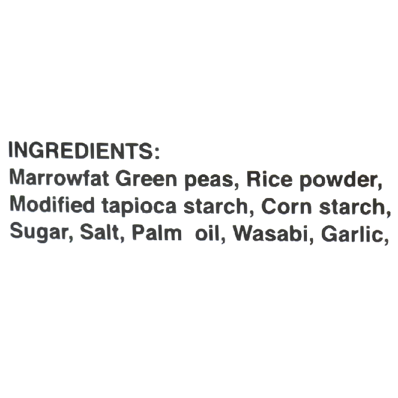 Aggretsuko Roasted Wasabi Coated Green Peas 110g