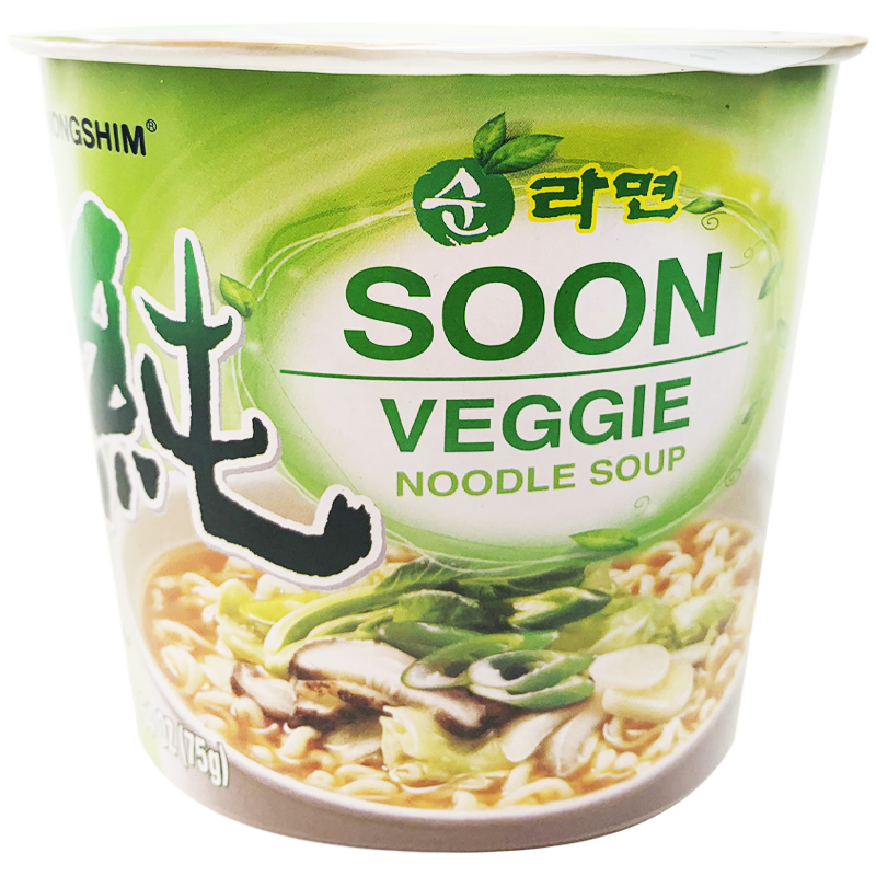 Nongshim Cup Noodles Soon Veggie Flavor 75g