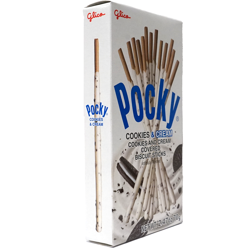 Side view of product
